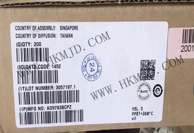 AD9783BCPZ